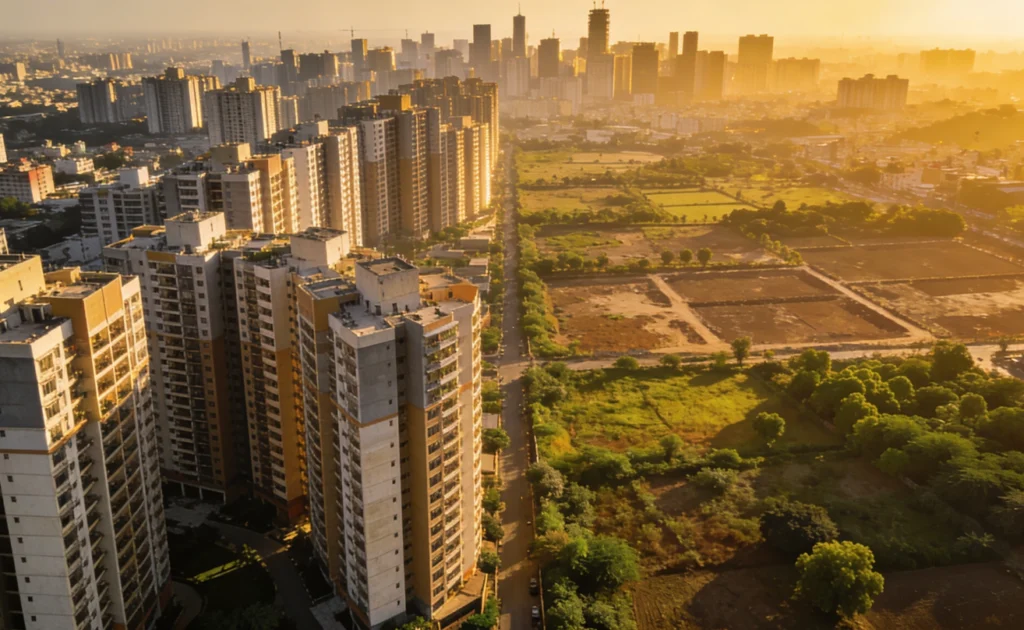 Land vs Apartment in Ghaziabad