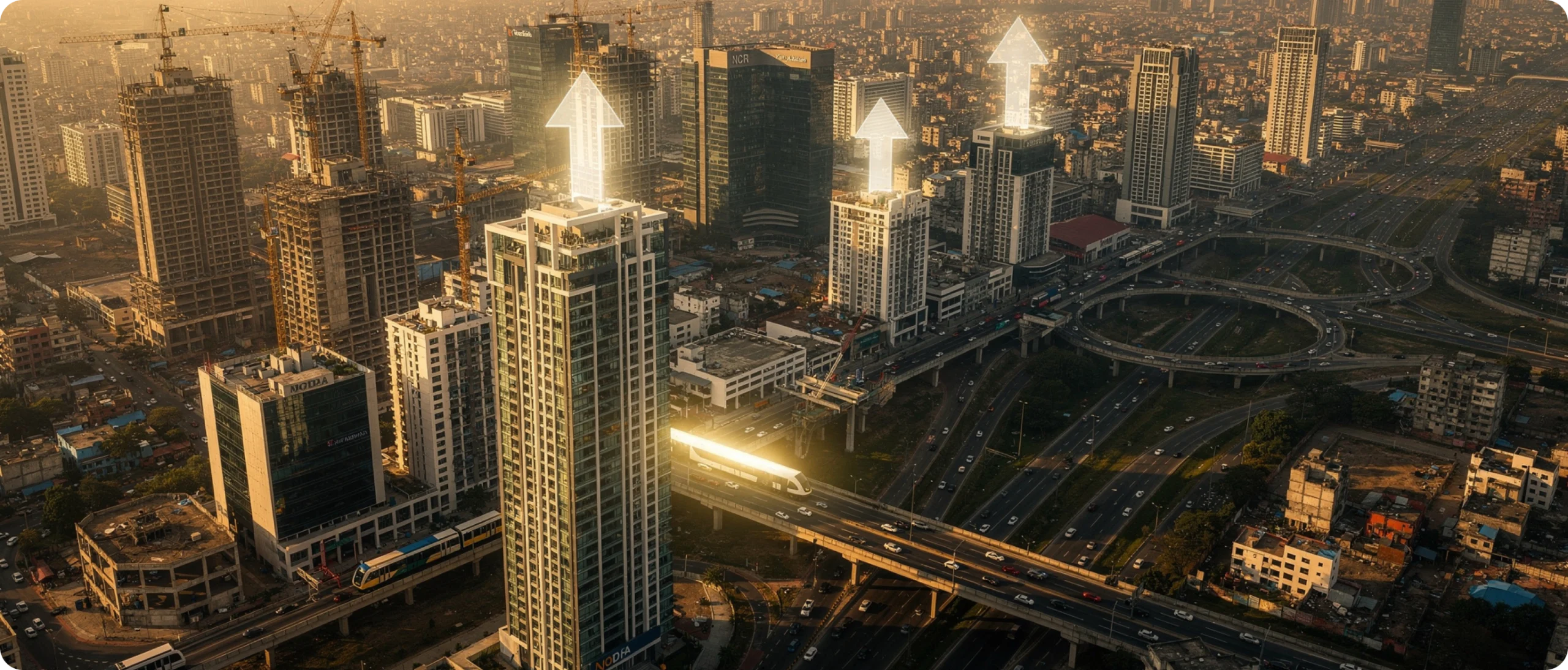 Why Noida and Ghaziabad Stand Out More Strongly in This Growth Corridor